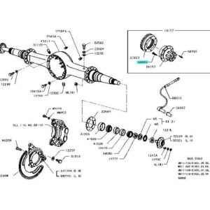09002005 - Driven Axle Wheel Stud