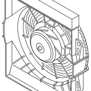 12-21375 - A/C Condenser Fan Assembly