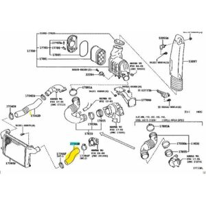 17344-78251 - Intercooler Hose