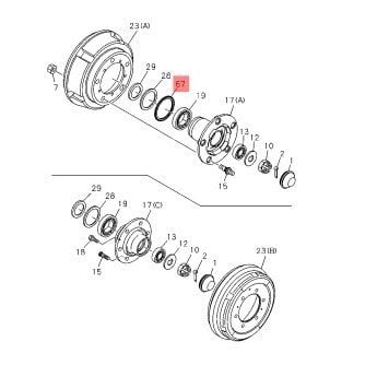 ABS Wheel Speed Sensor Tone Ring