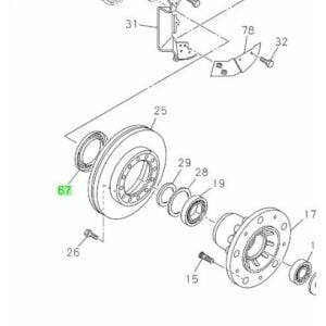 ABS Wheel Speed Sensor Tone Ring