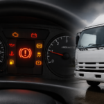 isuzu warning light on