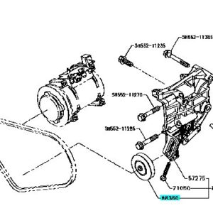 S883601380 - A/C Idler Pulley